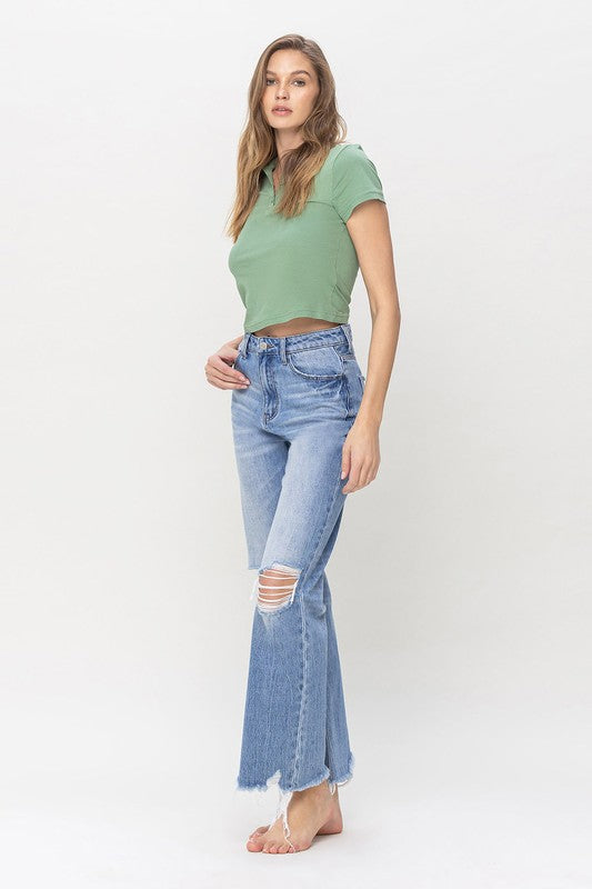 Super High Rise Flare Jeans