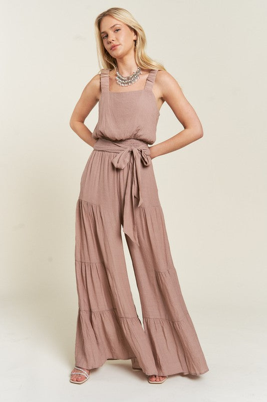 Tiered Jumpsuit +