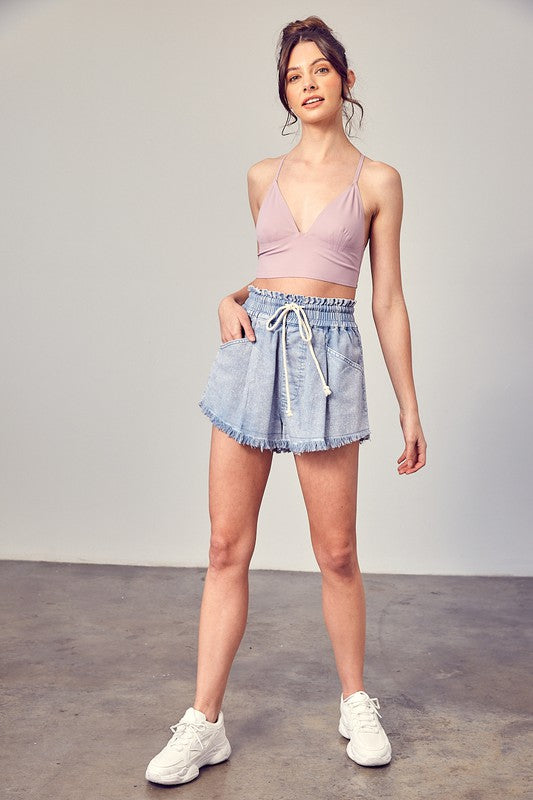 June Denim Shorts