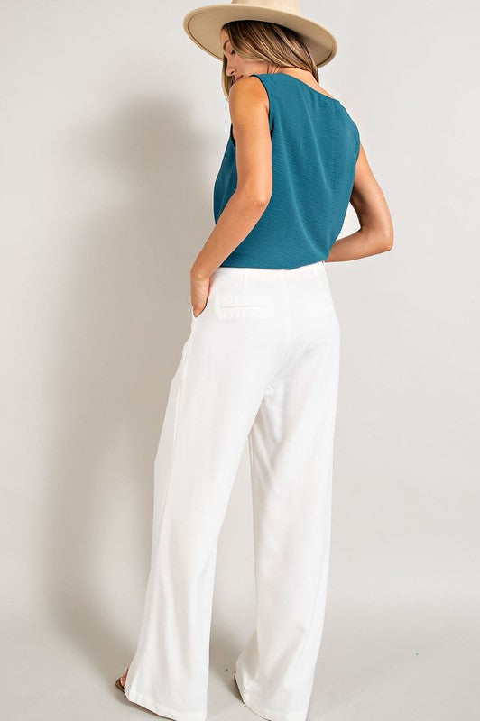 Straight Leg Pants - Mayven's Boutique