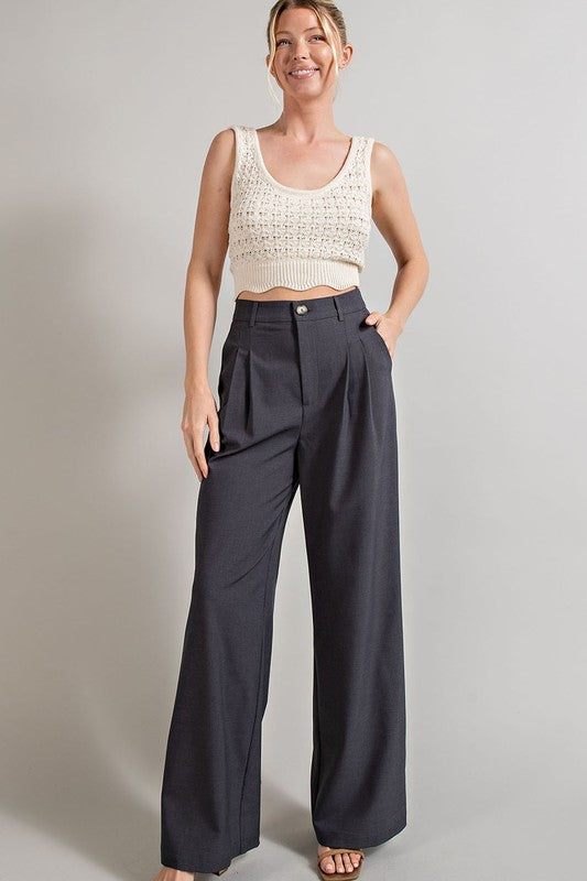 Straight Leg Pants - Mayven's Boutique