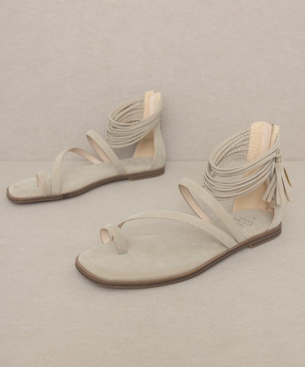 Abril - Strappy Ankle Wrap Sandal