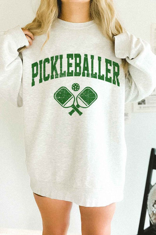 PICKLEBALLER OVERSIZED SWEATSHIRT