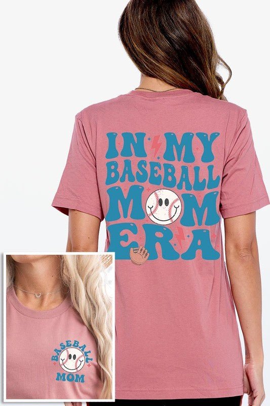 In My Baseball Mom Era Graphic Tee