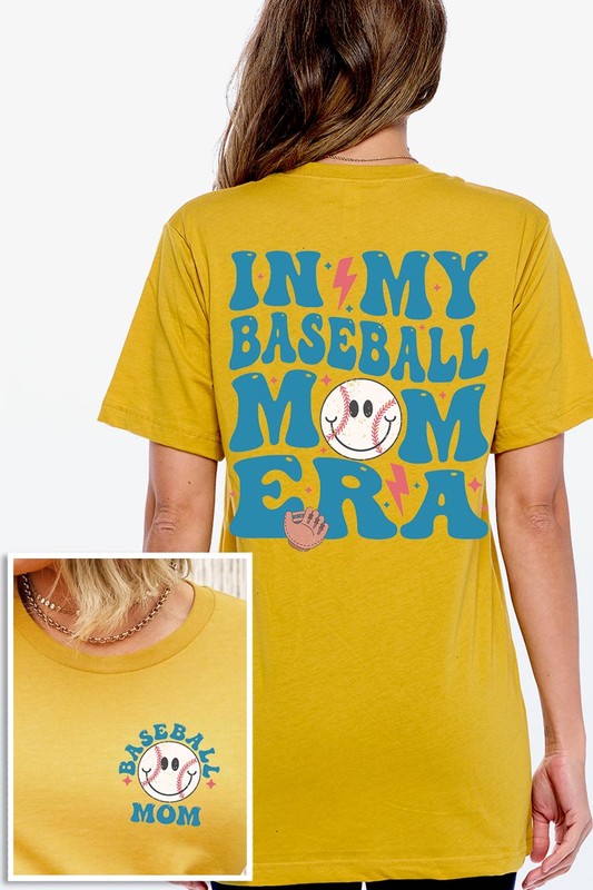 In My Baseball Mom Era Graphic Tee