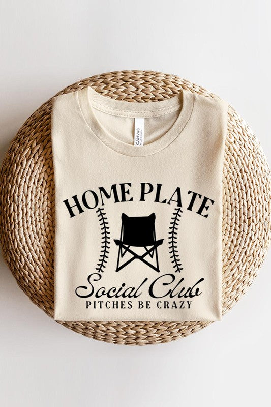 Home Plate Social Club Mom Graphic T Shirts