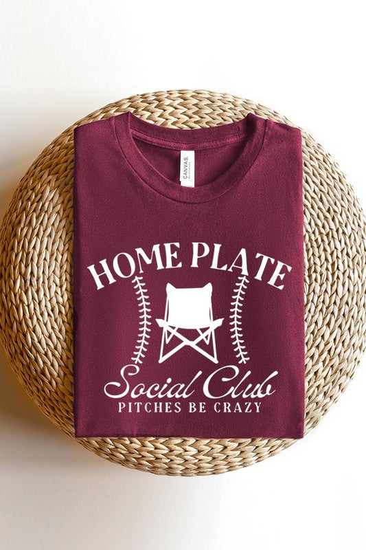 Home Plate Social Club Mom Graphic T Shirts