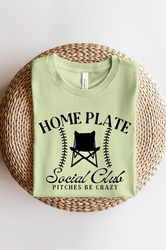 Home Plate Social Club Mom Graphic T Shirts