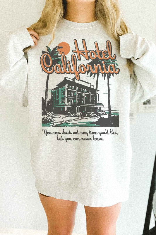 HOTEL CALIFORNIA OVERSIZED SWEATSHIRT