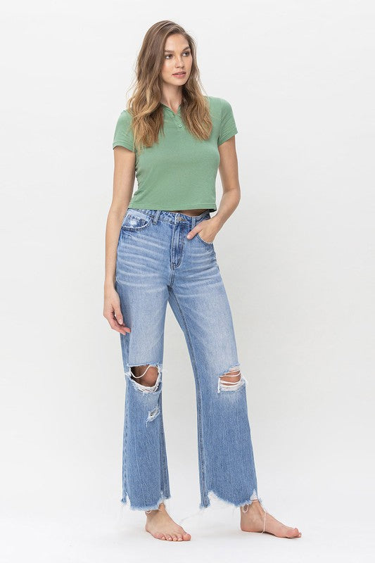 Super High Rise Flare Jeans