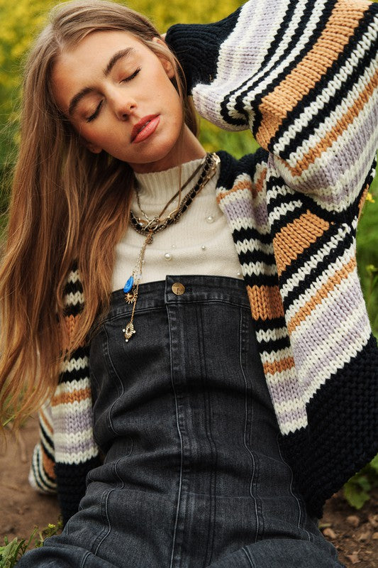 Chunky Knit Cardigan