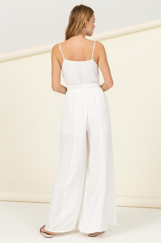 Front Cutout Jumpsuit - Mayven's Boutique