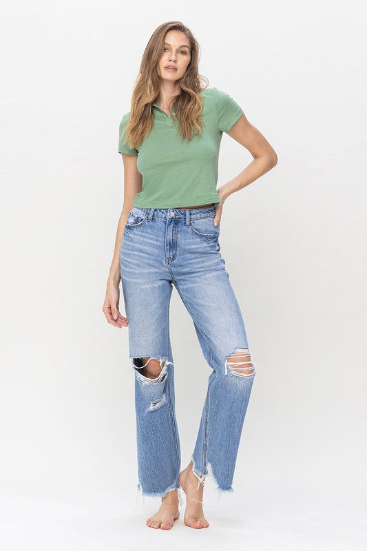 Super High Rise Flare Jeans